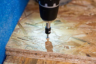 Structure de plancher avec REGUFOAM vibration