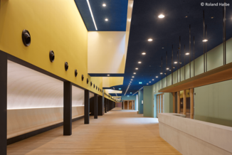 Vue intérieure du Volkstheater à Munich.