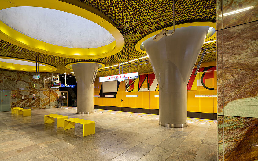 Des transports publics qui font du bien – Métro de Varsovie Des transports publics qui font du bien – Métro de Varsovie