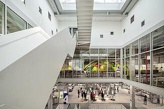 Vue intérieure d'Ikea Westbahnhof à Vienne.