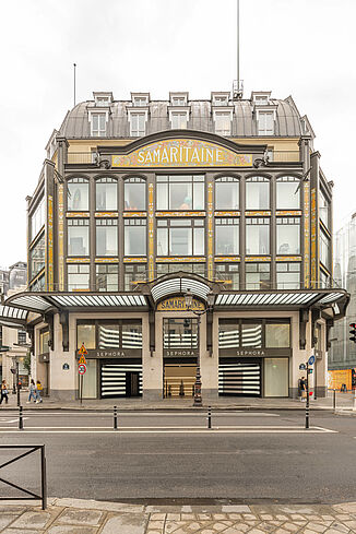 Grand magasin parisien chargé d'histoire, La Samaritaine.