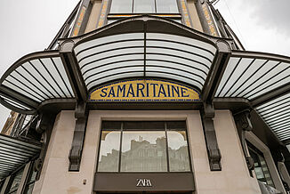 Grand magasin La Samaritaine à Paris.