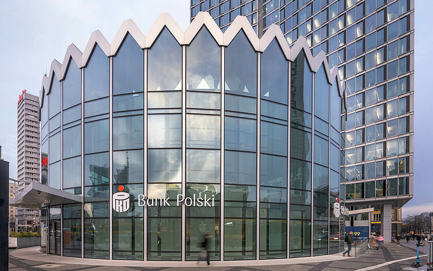 Bâtiment à usage mixte Rotunda Varsovie