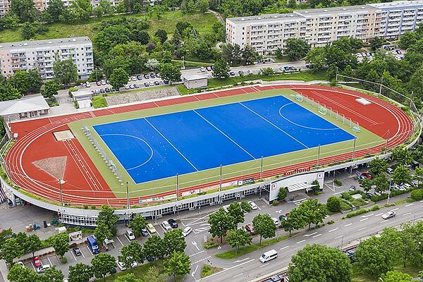 Utilisation des toitures terrasses Kaufland Erfurt