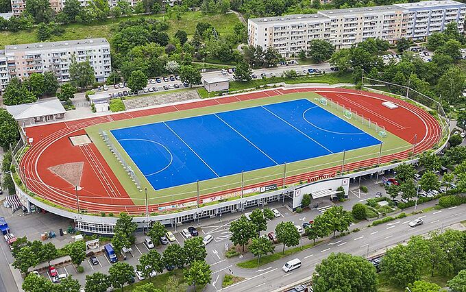 Utilisation des toitures terrasses Kaufland Erfurt