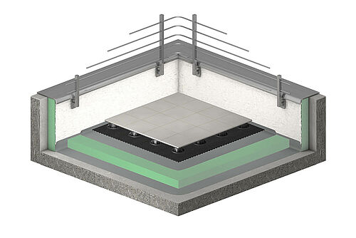 REGUPOL sound and drain 22 sous plots et dallettes bétons REGUPOL sound and drain 22 sous plots et dallettes bétons