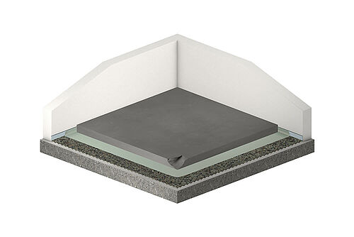 REGUPOL comfort 12 sous chape ciment REGUPOL comfort 12 sous chape ciment