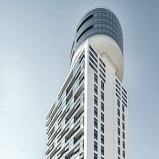 La tour Henninger à Francfort.