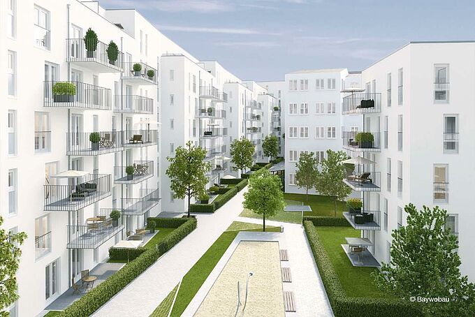 Développement du quartier de la Tassiloplatz à Munich