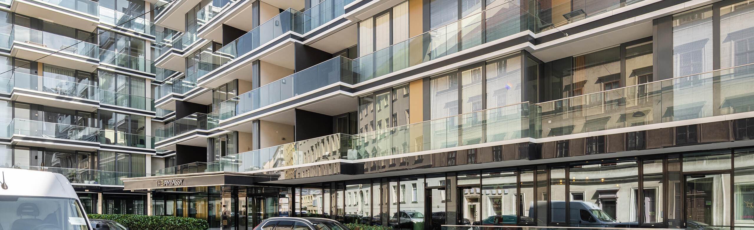 Exclusive residential complex ‘The Ambassy’ in Vienna's embassy district.