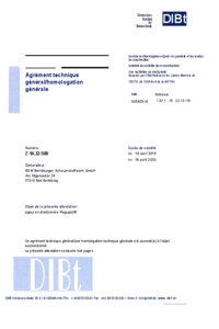 REGUPOL vibration ATG Z-16.32-500