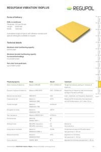 REGUFOAM vibration 190plus